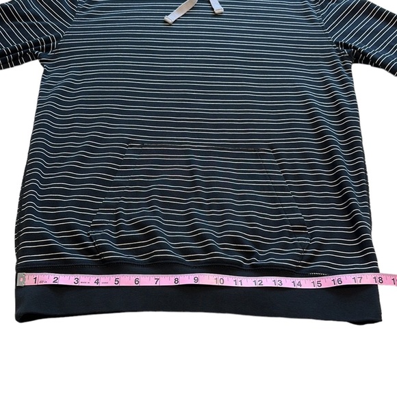 Saks Fifth Avenue X Black Slim Fit Jersey Hoodie - Size XXL - Picture 8 of 10